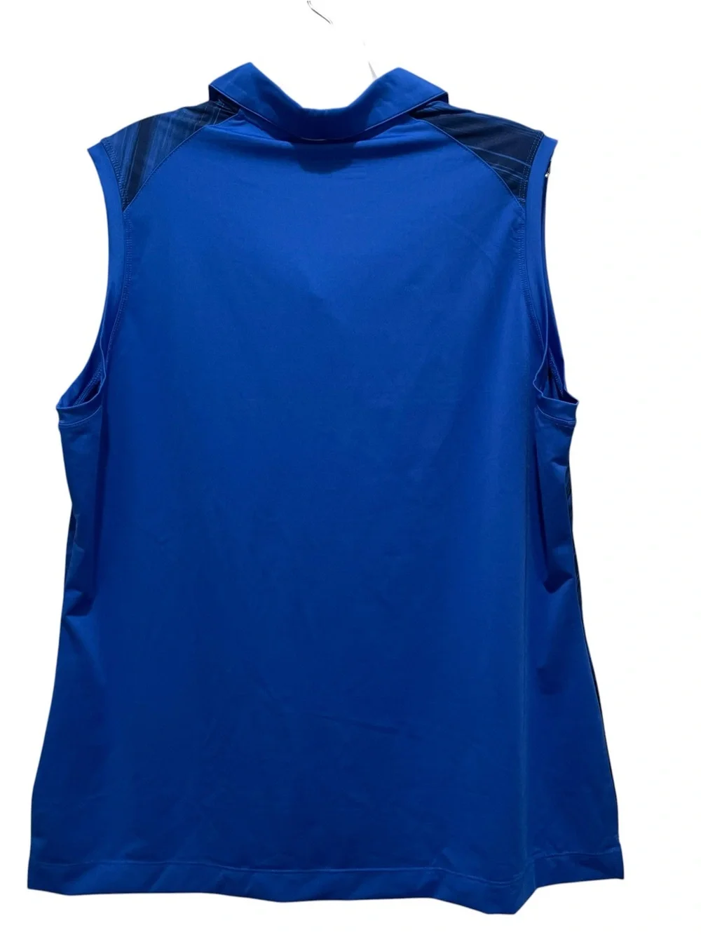 Nike Golf Dri Fit Tour Performance Blue Sleeveless Polo Women’s Size XL NWT Golf